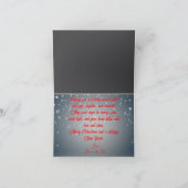 Carte de Noël Festive Père Noël et amis (Intérieur)