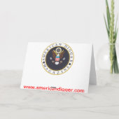 Carte de Noël fidèle (Dos)