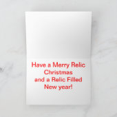 Carte de Noël fidèle (Intérieur)