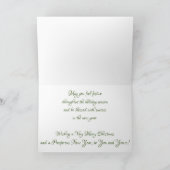 Carte de Noël "Fire Hall" (Intérieur)