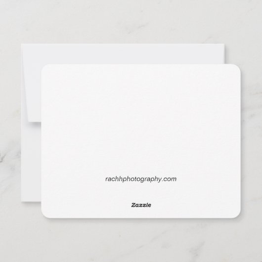 Carte de Noël Flamingo Floride (Dos)