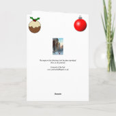 Carte de Noël - Florence, Italie (Dos)