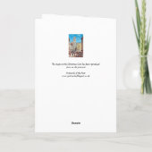 Carte de Noël - Florence, Italie (Dos)