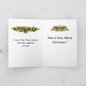 Carte de Noël - Florence, Italie (Intérieur)