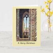 Carte de Noël - Florence, Italie (Fleur jaune)