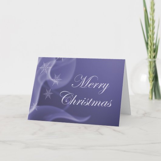 Carte de Noël Fnow Flake (Devant)