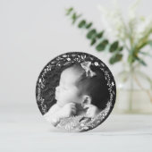 Carte de Noël Foliing d'hiver (Debout devant)