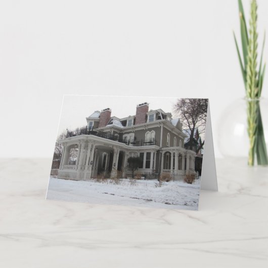 Carte de Noël "Forepaugh's Restaurant" (Devant)