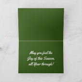 Carte de Noël fractale arbre de Noël (Intérieur)