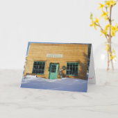 Carte de Noël "Free Press" (Fleur jaune)