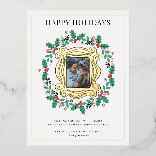 Carte de Noël FRIENDS™ Photo (Recto)