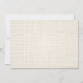 Carte de Noël Friste de l'espoir (Dos)