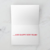 CARTE DE NOËL - FROMAGE CANADIEN DE L'ESSENCE AU S (Intérieur)