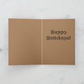 Carte de Noël Funny Blitzen (Intérieur)