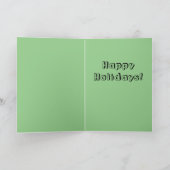 Carte de Noël Funny Blitzen (Intérieur)