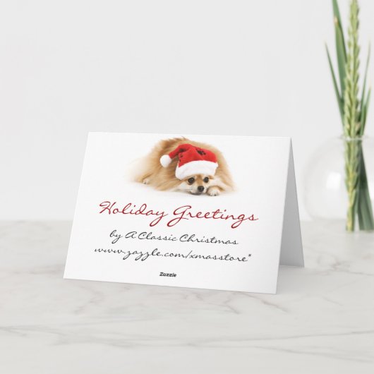 Carte de Noël Funny personnalisable (Dos)