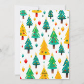 Carte de Noël Funny Tree (Dos)