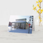 Carte de Noël "Général Store" (Fleur jaune)