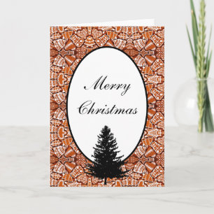 Carte de Noël Gingerbread Cookies/Arbre