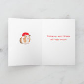 Carte de Noël Giraffe (Intérieur)