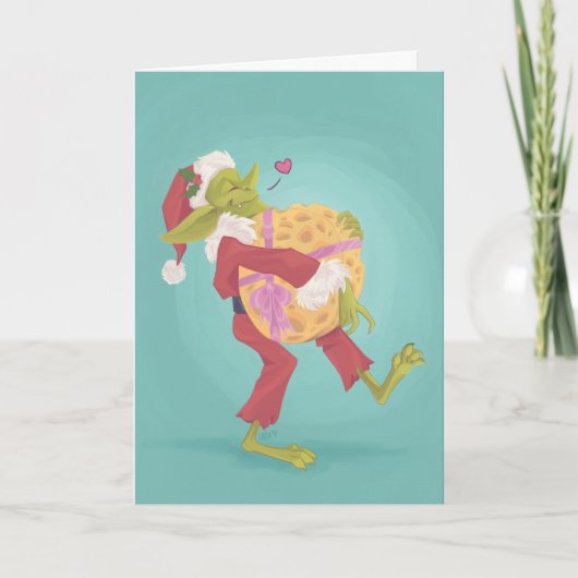 Carte de Noël Goblin (Devant)