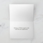Carte de Noël Golden Retriever (Intérieur)
