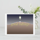 Carte de Noël Good Tidings (Debout devant)