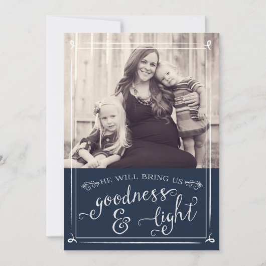 Carte de Noël Goodness and Light Collage (Devant)