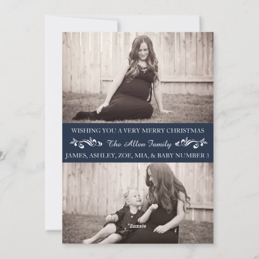 Carte de Noël Goodness and Light Collage (Dos)