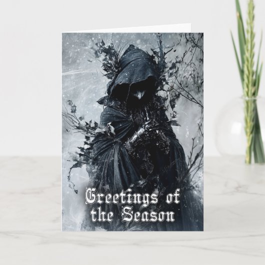 Carte de Noël gothique (Devant)