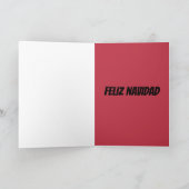 CARTE DE NOËL GOTHIQUE ÉPOURANTANTE (Intérieur)