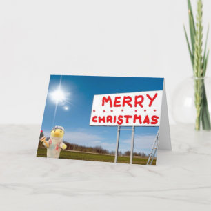 Carte de Noël graffiti Joyeux Noël