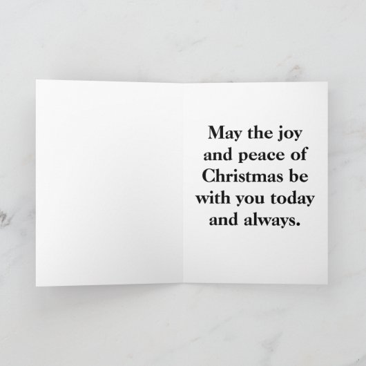 Carte de Noël Green Mittens (Intérieur)