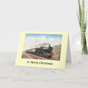 Carte de Noël - GWR Express Train