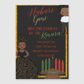 Carte de Noël Habari Gani Kwanza (Devant)