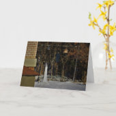 Carte de Noël "Habitations dans les Limbes" (Fleur jaune)