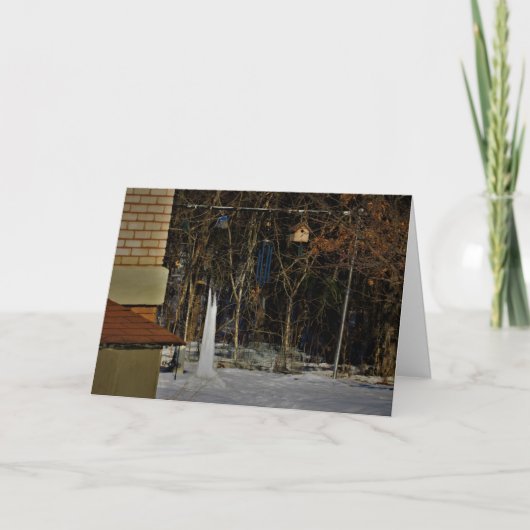 Carte de Noël "Habitations dans les Limbes" (Devant)