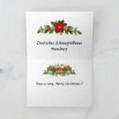 Carte de Noël - Hambourg, Allemagne (Intérieur)