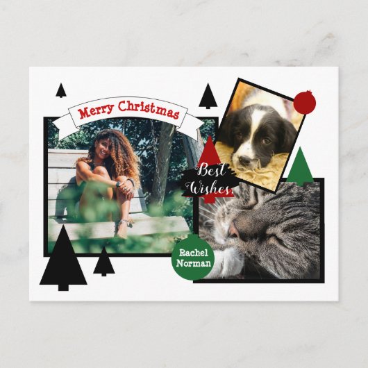 Carte de Noël HAMbyWG Whimsy (Devant)