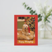 Carte de Noël Happy Howlydays pour Amoureux de les (Debout devant)