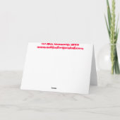 Carte de Noël "Happy Kitesmas" kiteboard kitesurf (Dos)