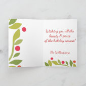 Carte de Noël Have Yourself a Merry Little Christm (Intérieur)