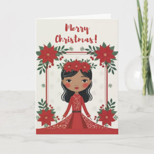 Carte de Noël Hawaïenne