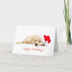 Carte de Noël heureuse de Pawlidays