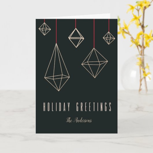 Carte de Noël Himmeli Puzuri (Fleur jaune)