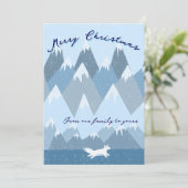 Carte de Noël hivernale (Debout devant)