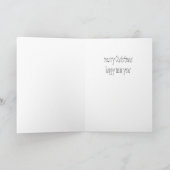 Carte de Noël Ho Ho Ho Père Noël (Intérieur)