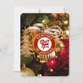 Carte de Noël HOJ personnalisée (Devant)