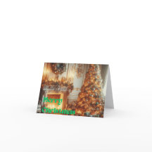 Carte de Noël horizontale