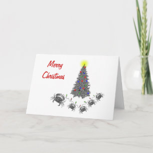 Carte de Noël horizontale avec texte
